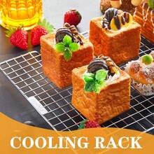 meekoo 8 estantes de refrigeración para hornear galletas de 16 x 10 pulgadas, rejilla antiadherente para hornear y enfriar para cocinar, asar, asar, asar, asar, secar, horno y lavaplatos - 1 - Ver 4