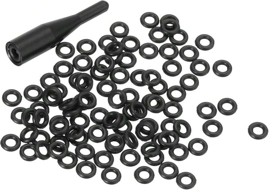 PATIKIL Dart Shaft O-Rings With Applicator Tool, Non-Slip Rubber O Rings Washers Dart Accessories Kit For Metal Shafts - ColorA - View 1