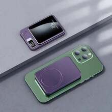 High Speed Fast Charging Portable Power Bank, 10000mAh Slim Lightweight Battery Pack, Magnetic Wireless Charger Support, USB-C Input & Output, Travel Friendly Design For Airplane Outdoor Camping, Daily Carry Essential, Reliable Emergency Power, Budget Electronics Gifts For Men Women Holiday - mặc định - Xem 13