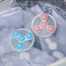 Floating Washing Machine Filter, Fine Mesh Debris Collector, Reusable Pet Hair Collector, For Laundry Cleaning - View 8