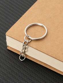 50pcs Metal Blank Keychain, Detachable Keyring, Key Holder, Key Chain, Key Pendant - Keychain - View 4