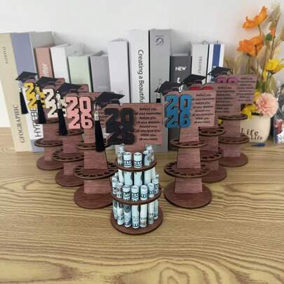 Kẹp tiền trang trí quà tặng tốt nghiệp năm 2026, Kẹp tiền trang trí thiệp chúc mừng độc đáo, Quà tặng tiền mặt tốt nghiệp sáng tạo, Kẹp tiền hai lớp, Dùng để trang trí quà tặng tốt nghiệp.