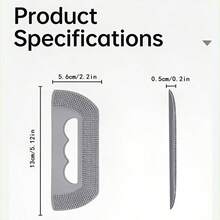 Dụng cụ gỡ lông bằng silicon mềm: Cạo và dính, hiệu quả tẩy lông kép. Thích hợp cho ghế sofa, trụ cào móng cho mèo. Có thể giặt và tái sử dụng, cực kỳ tiện lợi! - Một kích cỡ phù hợp cho tất cả - Xem 9