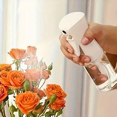 1 Bình xịt phun sương siêu mịn liên tục, áp suất cao dùng để tạo kiểu tóc, dưỡng ẩm da mặt, chăm sóc cây cảnh, vệ sinh nhà cửa, pha loãng mỹ phẩm, cồn, bình xịt nhỏ gọn, cầm tay có áp suất.