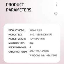 HP Wireless Mouse, Cute Silent, 2.4GHz Reliable Connection, S1000 PLUS Portable Mouse, Suitable For Desktop And Laptop, Plug And Play, Best Gift For Halloween And Christmas - View 10