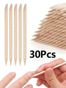 200件套美甲护理套装，包含指甲及角质层清洁棒、卸甲棒、双头多功能角质层推棒、手足护理工具、指甲钳、美甲用品、美甲工具、返校季必备、美甲艺术、美甲贴纸工具 - 彩色 - 查看 13