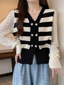 Women Lightweight Cardigans - Black - View 1