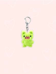 1/7个可爱卡通趣味怪兽亚克力钥匙扣，适用于行李箱、背包、包包挂件、挂绳和钥匙链。是送给男朋友、女朋友、家人、医生、护士、粉丝的完美礼物，也可作为手机装饰、DIY装饰品、创意礼物和生日礼物。 - 彩色 - 查看 6