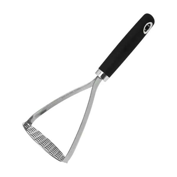 Heavy Duty Stainless Steel Potato Masher, Professional Integrated Masher Kitchen Tool & Food Masher/Potato Smasher With Silicone Handle, Perfect For Bean, Vegetable, Fruits, Avocado, Meat