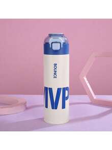 1 bình nước giữ nhiệt chân không bằng thép không gỉ 316 chất lượng cao, dung tích 500ml/16.91oz, kiểu dáng dễ thương, kèm bộ lọc trà, thích hợp cho cả nam và nữ. - Nhiều màu - Xem 14