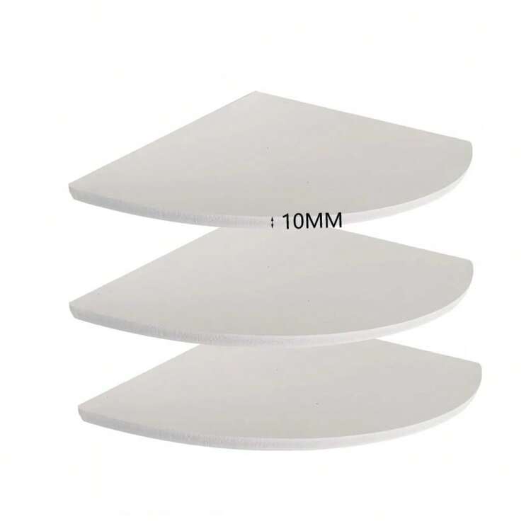 Bộ 2/3 kệ góc treo tường, kệ góc gỗ treo tường, kệ góc để đồ, kệ trưng bày treo tường, thích hợp để đựng phụ kiện TV, màn hình, loa, đầu thu kỹ thuật số, máy chơi game, giá sách phòng ngủ. - Nhiều màu - Xem 11