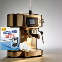 1 Box Coffee Machine Descaling Tablets, Coffee Maker Cleaning Effervescent Tablets For Espresso And Drip Coffee Machines - Powdery - View 2