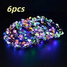 30 Pcs LED Luminous Headpieces, Luminous Headbands, Luminous Party Supplies, Valentine's Day, Independence Day, Weddings, Birthdays, Concerts, And Other Occasions - A - View 10