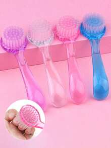 1 st nagelborsteset, grepphandtag, rengöringsborstar för naglar och tånaglar, nagelskrubb- och dammborste för manikyr, pedikyr, salong och dagligt bruk i hemmet - Multifärgad - Visa 7