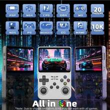 yesido 復古手持遊戲機 Linux 系統 3.5 吋 IPS 螢幕 便攜式口袋視訊播放器 迷你遊戲機 內建 40000+ 款遊戲 復古街機 長續航力 128GB 儲存空間 生日與節日慶祝完美禮物 - 查看 12