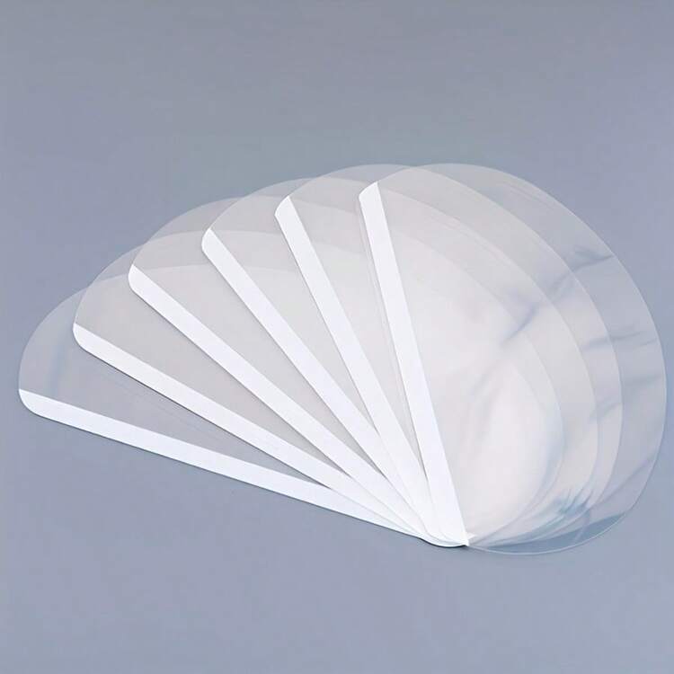 Bangs Sticker Thin Slice. Permed, Dyed, Bleached Bangs Sticker Cover, Universal For Hair Salons, Styling Tool, Salon Face Cover. Hair Management Forehead Sticker, Hair Partition Cover, Salon Auxiliary Tool, Beauty Technician Hair Coloring Service Preparation Tool. - Multicolor - View 6