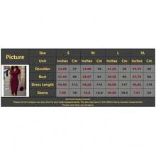 1件女士优雅纯色V领纽扣腰带开衩修身连衣裙，适合办公室和休闲场合，春夏款 - 酒紅色 - 查看 10