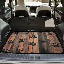 1 件加厚豹纹汽车后备箱垫，防水防尘，易于清洁，适用于 SUV、轿车、卡车，有效保护后备箱。 - 100cm*75cm - 查看 7
