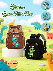 Mochila personalizada de oso de peluche mini para volver a la escuela, diseño de bloques de color, gráfico lindo de oso de fútbol en el frente, nombre personalizable, adecuada para la escuela, clase de baile o viajes, regalo de cumpleaños, regalo de Navidad, estilo estético - Multicolor - Ver 2