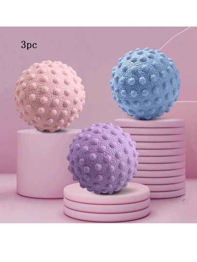 Massage Ball, Fascia Ball For Foot Massage, Muscle Relaxation, Yoga, Fitness. Helps Relieve Tension In Shoulders, Neck, Waist And Legs, Provides Soothing Relaxation And Foot Massage