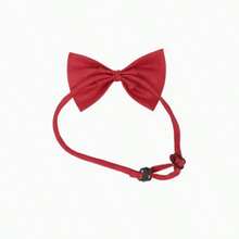 1pc Adjustable Pet Bow Tie Collar - Durable Polyester Material, Suitable For Small To Large Dogs And Cats - Multicolor - View 6
