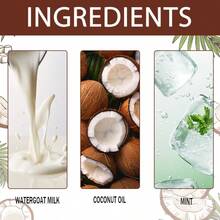 每7天洗一次头，熬夜不掉发，10合1山羊奶椰子油洗发皂，即刻抚平毛躁，防止断发，瞬间清爽控油，蓬松轻盈，不留残余，即刻滋润干枯分叉发梢，令稀疏头发更显浓密，滋养秀发，婚礼回礼，小礼物 - 洗髮水 - 查看 6