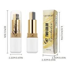 SAM SUGAR 双色眼影棒，渐变不晕染，珠光高光防水眼影，适合舞台、派对、节日场合，是理想的节日礼物。 - 彩色 - 查看 6