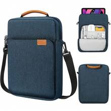 Simple, Solid Color, Luxurious Multi-Size Laptop And Tablet Organizer Bags, Tablet Protective Cases, With Shoulder Straps, Stylish Laptop Bags. Portable Cosmetic Bags. Rectangular, Large-Capacity Storage Bags. Unisex Design. - 查看 8
