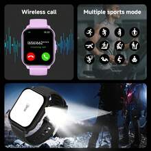 2026 New Multifunctional Smartwatch, 260mAh Large Capacity Battery, Ultra-Low Power Chip, Customizable Dial, Calling And Music Playback, Multiple Sports Modes, Remote Camera And Music Control, Suitable As Gift For Couples - View 5