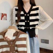 Women Lightweight Cardigans - Black - View 4