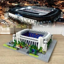 Bộ lắp ráp 4000 mảnh ghép hình sân vận động bóng đá nổi tiếng thế giới Camp Nou/Bernabeu/Bóng đá/Bóng rổ, quà lưu niệm nghệ thuật trang trí, quà sinh nhật cho người hâm mộ. - Nhiều màu - Xem 11