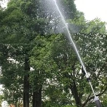 带喷枪的花园软管、洗车软管、可伸缩卷管、水枪、灌溉软管 - 适用于家庭庭院高压洗车，防缠绕设计 - B - 查看 9