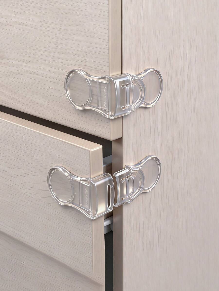 Bộ 20/16/12/8/4/1 chiếc Khóa góc đa chức năng màu trắng, trong suốt, đen - Khóa an toàn cho trẻ em, khóa chống trộm, khóa góc vuông, phù hợp cho trẻ sơ sinh và trẻ nhỏ, thiết kế thời trang, an toàn hiện đại, chất liệu nhựa bền, không cần khoan, thích hợp cho cửa tủ bếp, phòng ngủ, phòng khách, cũng có thể dùng làm khóa tủ lạnh. - Nhiều màu - Xem 1