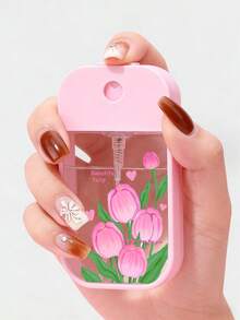 Chai xịt PET trong suốt họa tiết hoa tulip mới, bình xịt nước hoa, chai đựng dung dịch tẩy trang, chai xịt dưỡng ẩm, thích hợp đựng sơn móng tay, nước tẩy trang, nước hoa hồng và dung dịch tẩy trang, có thể tái sử dụng, vật dụng cần thiết khi đi du lịch, phụ kiện du lịch hoàn hảo, quà tặng ngày lễ, quà năm mới cho giáo viên, bạn bè, người yêu, chai xịt du lịch, chai đựng nước hoa, bình xịt nước hoa, phụ kiện du lịch, vật dụng cần thiết cho ký túc xá, thích hợp cho phòng khách, phòng ngủ, phòng tắm, phụ kiện du lịch, đám cưới, vật dụng cần thiết cho du lịch biển mùa hè - Nhiều màu - Xem 3