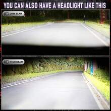 2 bóng đèn pha LED H7 cho ô tô (H1, H4, H11, HB3, 9005, HB4, 9006, 9012, HIR2, H9, 9054, CSP Turbo Fan, Canbus, chiếu sáng xa và gần) 12V - JC-82 - Xem 9