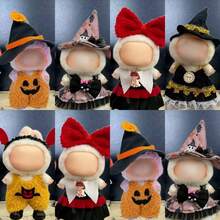 17厘米BJD娃娃服装套装，精致可爱时尚BJD娃娃服装，新年/圣诞节/生日礼物（仅含服装，不含娃娃和鞋子） - 彩色 - 查看 1