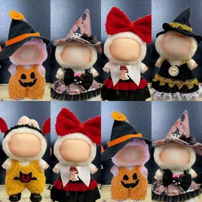 17cm BJD Doll Clothes Set, Exquisite Cute Fashion Beautiful BJD Outfit, New Year/Christmas/Birthday Gift (Clothes Only, Doll And Shoes Not Included)