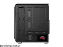 Bgears B-Vigor RGB Black Steel / Plastic / Tempered Glass ATX Mid Tower Computer Case With RGB Front Panel - View 6