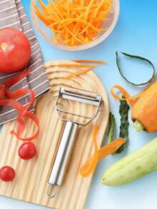 1 Piece 2-In-1 Fruit Tool, Stainless Steel Grater, Stainless Steel Peeler - Multicolor - View 2