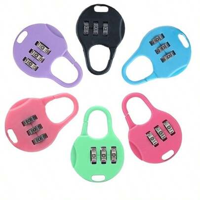 Bộ 2 khóa mini chịu lực cao với núm vặn kết hợp và chìa khóa - Cấu trúc nhựa chắc chắn, phù hợp cho vali, hành lý, ngăn kéo, hộp, ba lô, túi đựng laptop - Nhiều lựa chọn màu sắc, núm vặn kết hợp và khóa chìa dễ sử dụng, phù hợp cho gia đình, du lịch, văn phòng - Thiết kế nhỏ gọn và di động, khóa điện tử phù hợp cho hành lý