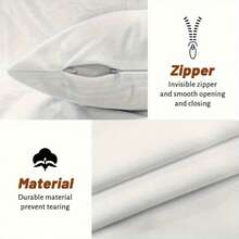 Bộ 2 vỏ gối họa tiết hoa cúc, ong, xuân hè, thích hợp cho ghế và sofa phòng khách. - 2pcs - Xem 3