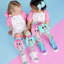 3D Fun Kids' High-Top Socks, One Size, Random Colors, Boy Or Girl MI 3D - CACHORRO - 查看 2