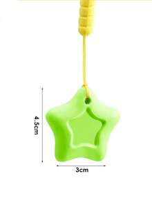 4pcs Anti-Drop Star-Shaped Random Color Erasers With String, Super Clean No Crumbs, Suitable For Students, Finding Small Items, Perfect For School Year Gifts - Multicolor - View 7