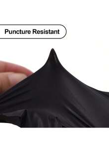 HANSKA 100 Black Nitrile Disposable Gloves, Powder Free, Disposable, Ambidextrous, Non-Sterile, Rubber Base, Suitable For Medical Areas, Food Handling (100, L) - Black - View 3