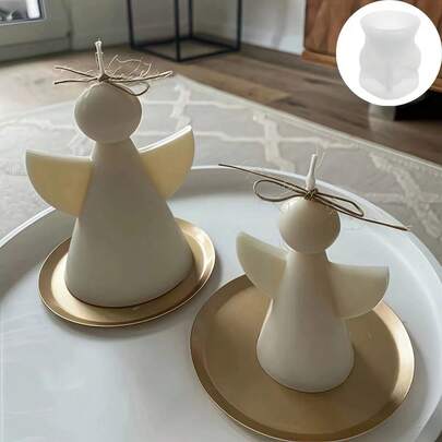 3D天使硅胶模具，DIY手工皂，水晶环氧树脂，石膏工艺品，多功能家居装饰模具