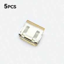 2/4/5/6/10/12/15/20/25/30/35/50个装裤腿缩短隐形固定夹，防拖裤脚，免缝隐藏式扣环腿部闭合装置，防拖地裤脚扣 - 彩色 - 查看 26