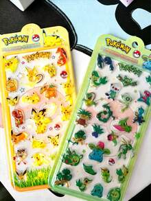 Những miếng dán 3D mềm mại này có hình ảnh hàng loạt các nhân vật nổi tiếng với chủ đề điện vàng và cỏ xanh! Chúng có lớp phủ kim tuyến lấp lánh, lớp phủ trong suốt cao tạo hiệu ứng bóng bẩy, chống thấm nước và chống mài mòn mà không để lại cặn, rất thích hợp để tự trang trí sổ tay, ốp điện thoại và văn phòng phẩm. Chúng kết hợp hoàn hảo giữa nét hoài cổ và sự đáng yêu ấm cúng! - Nhiều màu - Xem 7