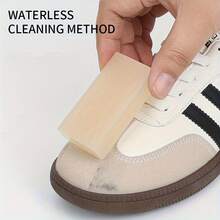 1 PC Premium PVC Shoe Cleaning Eraser - Suitable For Sneakers And Suede Uppers - Ideal For Caring For And Maintaining White Shoes And Snow Boots. - 1 Transparent White - View 3