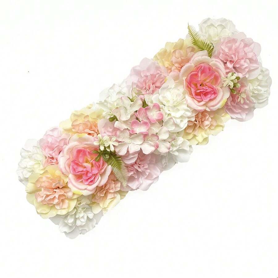 1 Set de Decoración de Arco de Boda con Flores Artificiales, Flores de Bienvenida, Decoración de Mesa para Recepción de Fiesta, Arreglo Floral para Hogar, Jardín y Exterior - Multicolor - Ver 1