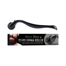Beard Roller, Moisturizing Beard Roller, Hair Shaving Cleaning Beard Comb - Beard Comb - View 9